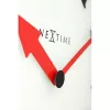 NeXtime seinäkello 8151 Boy, Ø43 cm, valkoinen/sininen/musta/punainen