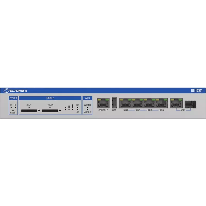 Teltonika RUTXR1 Enterprise Rack-mount SFP/LTE-reititin