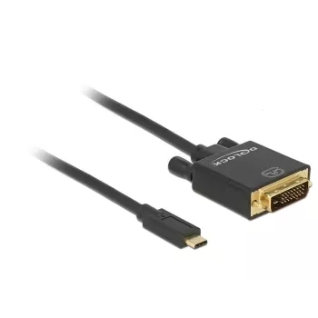 USB-C - DVI-adapteri DeLOCK 85321 2 m