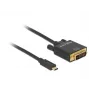 USB-C - DVI-adapteri DeLOCK 85321 2 m