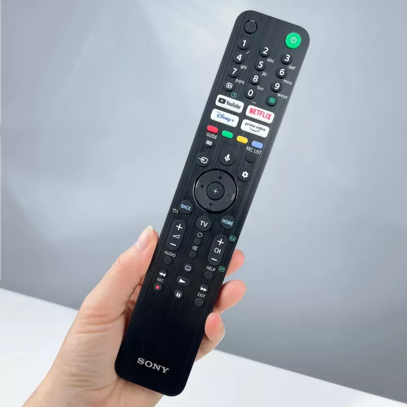 Kaukosäädin Sony RMF-TX520E älytelevisioon, puheohjaus ja Bluetooth