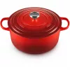 Le Creuset Signature 6,7 L pyöreä punainen