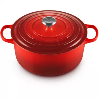 Le Creuset Signature 6,7 L pyöreä punainen