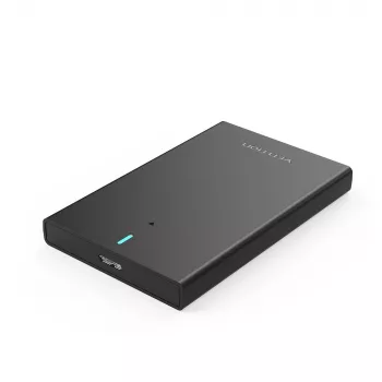 Vention 2,5 tuuman SATA-kiintolevykotelo (USB 3.0 Micro-B) musta