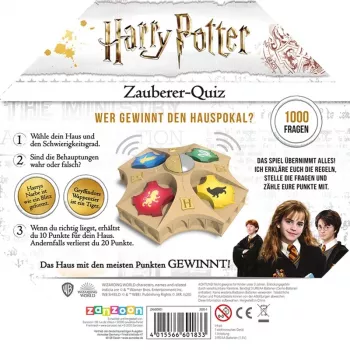 Harry Potter velhokilpailu, tietovisapeli