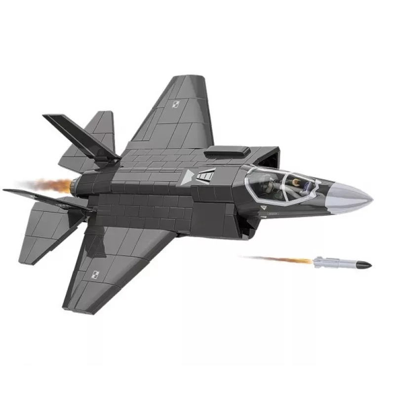 Rakennussarja Cobi F-35A Lightning II — 605 osaa, mittakaavamalli