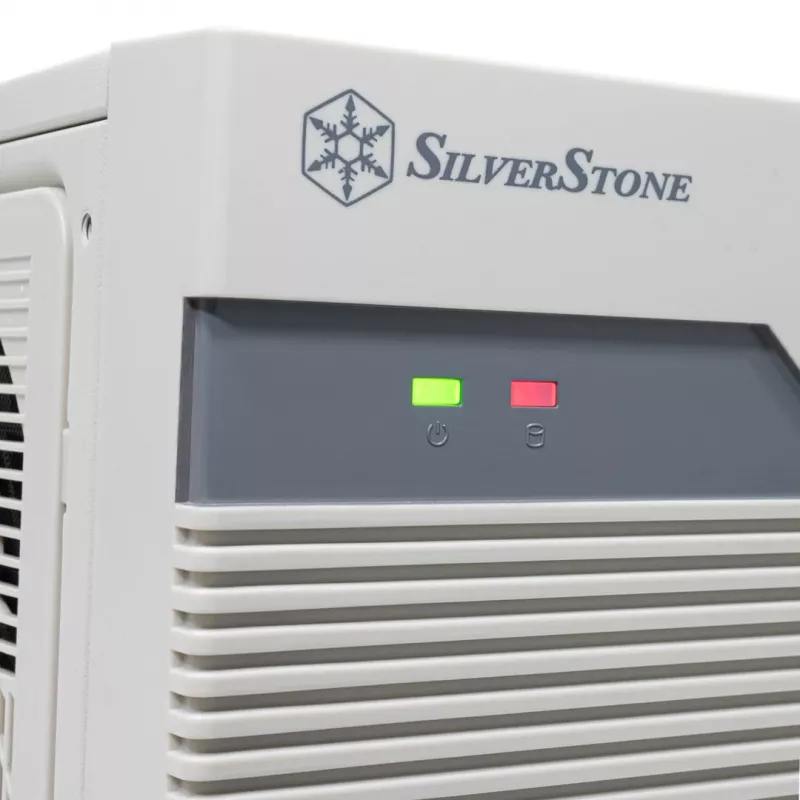 Silverstone SST-FLP01W -tietokonekotelo, HTPC, valkoinen