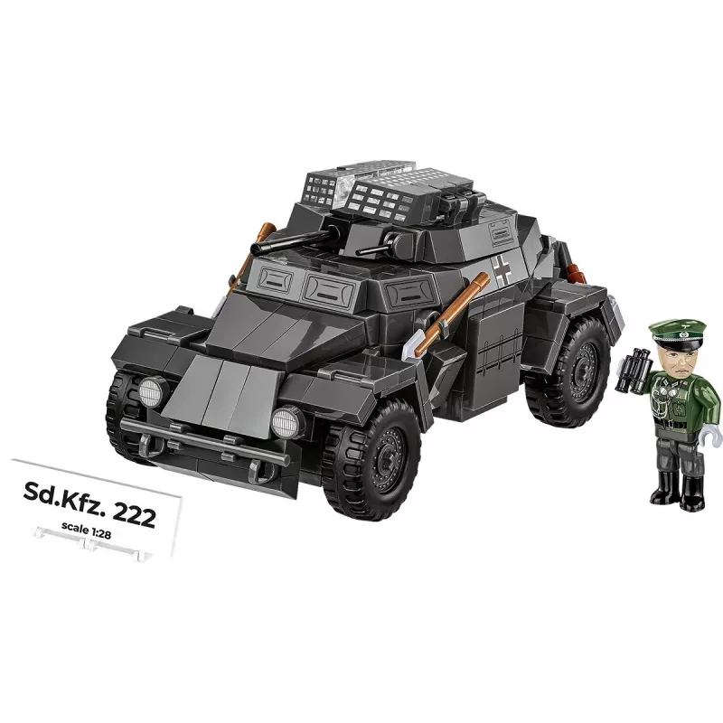 Cobi Blocks Sd.Kfz 222 rakennussarja COBI-2657 — 502 rakennuspalikkaa
