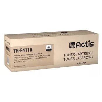 Actis TH-F411A värikasetti (vastaava kuin HP 410A CF411A; vakio; 2 300 sivua; syaani)
