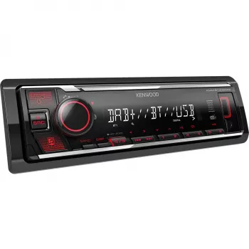 Elektronik KMM-BT408DAB, musta, 1 DIN, 88 W, 4.0 kanavaa, 50 W, 20 - 20000 Hz