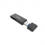 Kortinlukija Unitek Y-9327A USB 3.2 Gen 1 Type-A — MicroSD/SD, 2 paikkaa, 5000 Mbit/s, musta