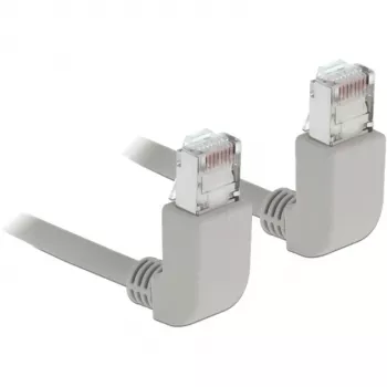Verkkokaapeli DeLOCK 83513 RJ-45 Cat6a 0,5 m harmaa