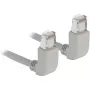 Verkkokaapeli DeLOCK 83513 RJ-45 Cat6a 0,5 m harmaa