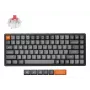 Keychron K2 Max -näppäimistö yleismalli USB RF Wireless Bluetooth musta harmaa 75 %