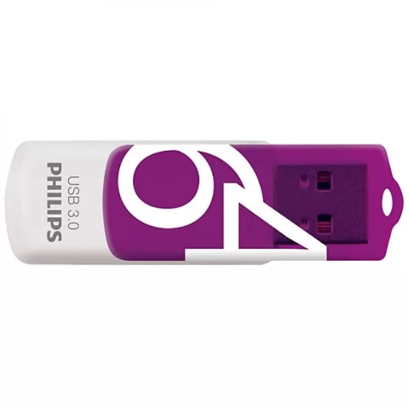 Philips FM64FD00B USB-muistitikku 64 GB USB Type-A 3.2 Gen 1 (3.1 Gen 1) violetti, valkoinen