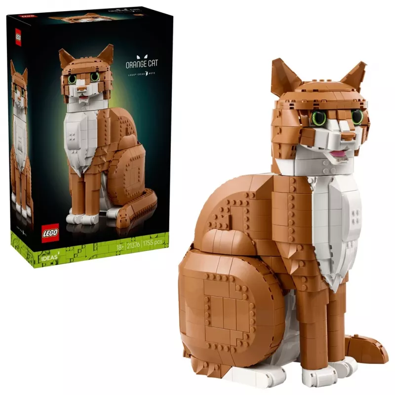 LEGO IDEAS 21376 oranssi kissa