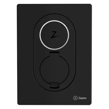 Zaptec Go latausasema 22kW Type 2 WiFi ja 4G asfaltti musta