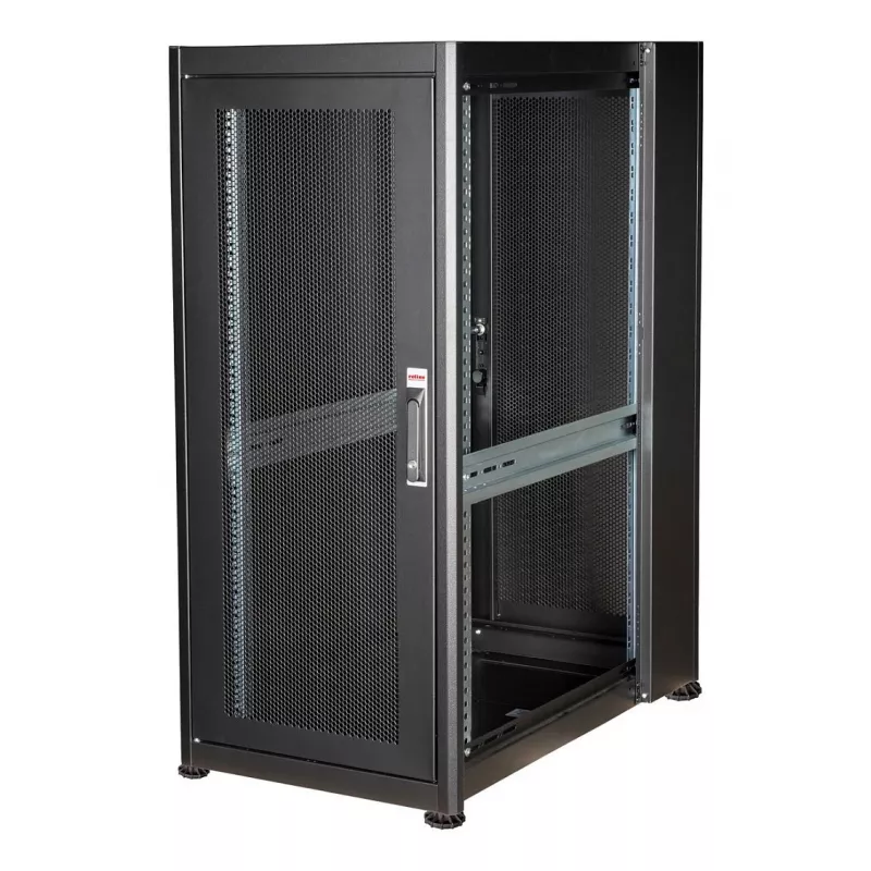ROLINE 19 tuuman palvelinkaappi Basic 26 HE, 600x1000 LxS rei'itetty musta