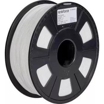 Renkforce RF-4511190 3D-tulostusmateriaali polymaitohappo (PLA) valkoinen 1 kg (RF-4511190)
