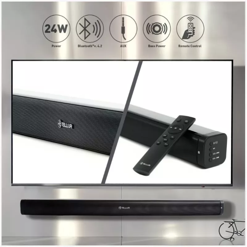 Soundbar-kaiutin Tellur TLL161151 24 W