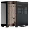APNX V1-W-BK-v1 Midi Tower musta, puu