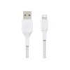 Belkin BOOST CHARGE - Lightning-kaapeli - Lightning uros - USB uros - 3 m - valkoinen - Apple iPad/iPhone/iPod (Lightning)
