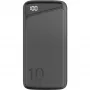 Pikalatausvaravirtalähde 10 000 mAh (musta, USB-C PD, QC 3.0, 10 000 mAh)