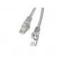 Verkkokaapeli LANBERG Cat6 RJ-45 - RJ-45 2 m F/UTP, CCA-johdin, harmaa