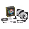 CORSAIR LL140 RGB 140mm ARGB -kotelotuuletin 2 kpl:n pakkaus