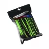 Sisäinen virtakaapeli CableMod CM-PCAB-BKIT-NKKLG-3PK-R musta vihreä