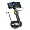 Ulefone uSmart E03 UF-EC03 endoskooppikamera, 1280x720 HD, 180° kaksisuuntaisesti ohjattava anturi, 6 LED-valoa, IP67, 1 m puolijäykkä kaapeli