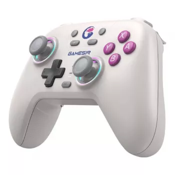 GameSir T4n langaton ohjain valkoinen — Bluetooth, ergonominen muotoilu