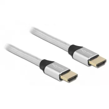 HDMI-kaapeli DeLOCK Ultra High Speed 48 Gbit/s 8K 60 Hz hopea 1 m