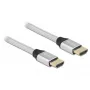 HDMI-kaapeli DeLOCK Ultra High Speed 48 Gbit/s 8K 60 Hz hopea 1 m
