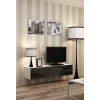 Cama TV-taso VIGO 140 30/140/40 valkoinen/musta kiiltävä