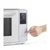 Kompakti-uuni Caso Bake & Style 26 Touch 1500 W hopea – miniuuni työtasolle, 26 cm käyttöleveys