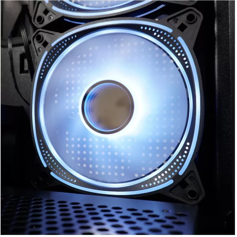 LC-Power kotelo MidiTower 715B musta USB3.2/audio ilman virtalähdettä SEAMLESS_X (LC-715B-ON)