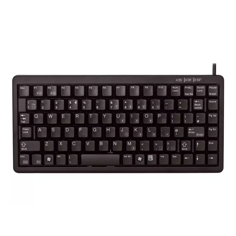 CHERRY G84-4100 näppäimistö yleis USB AZERTY ranska musta