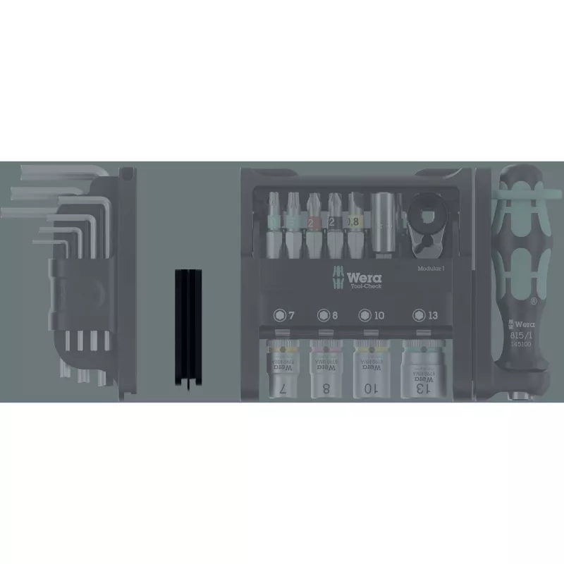 Wera Tool-Check Modular Adapter 9549 adapteri, musta
