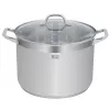 Pyöreä ruostumattomasta teräksestä valmistettu kattila Resto Kitchenware Libra 1,9 L
