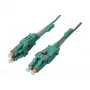 LWL-2-kuitupatchkaapeli 0,5 m LC-LC 50/125 µm OM3 Uniboot käännettävä Push/Pull AD 2 mm - kaapeli - multimode-kuitu (S215540)