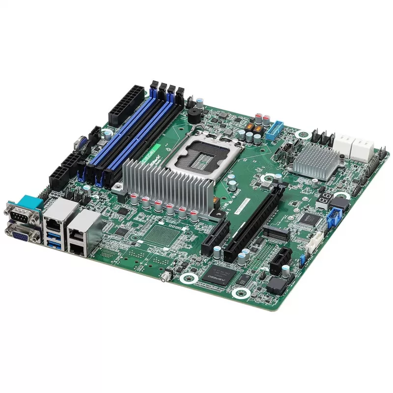 Emolevy ASRock EC262D4U Intel C262 LGA 1700 micro ATX, 4× DDR5 DIMM, 8× SATA III, 2× LAN, 1× M.2