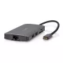 Nedis USB-moniporttiadapteri USB 3.2 Gen1 7-in-1 - USB-C™ pistoke, HDMI™ lähtö, Micro SD, RJ45 liitäntä, SD, USB-C™ liitäntä, 3x USB-A liitäntä, 5 Gbps (CCBW64240AT02)