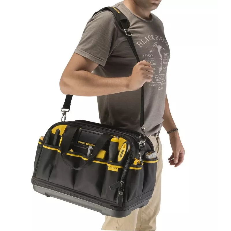 Työkalulaukku STANLEY FATMAX Multi Access FMST1-73607, polyesteri, 430 × 280 × 300 mm, 2 kahvaa, olkahihna