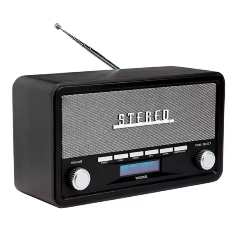 Denver DAB-18 tummanharmaa digitaalinen radio DAB+