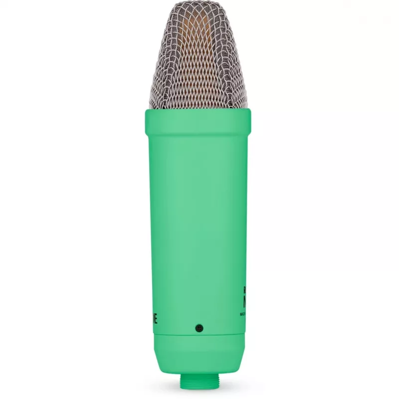 NT1 Signature + XLR-kaapeli + pöytämikrofonivarsi, mikrofoni vaaleanvihreä, paketti