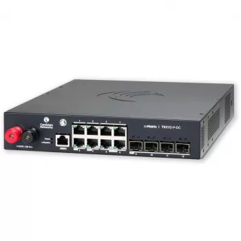 Hallittava kytkin Cambium Networks cnMatrix TX1012-P-DC 8 porttia PoE