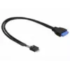 Delock 83095 USB-kaapeli musta