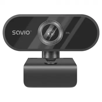 Savio CAK-04 web-kamera 720 MP 1280 x 720 pikseliä USB musta