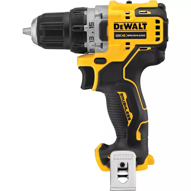 DeWALT DCD701N-XJ sähköruuvinväännin/iskuväännin, musta, keltainen